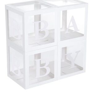 White BABY Decorative Blocks